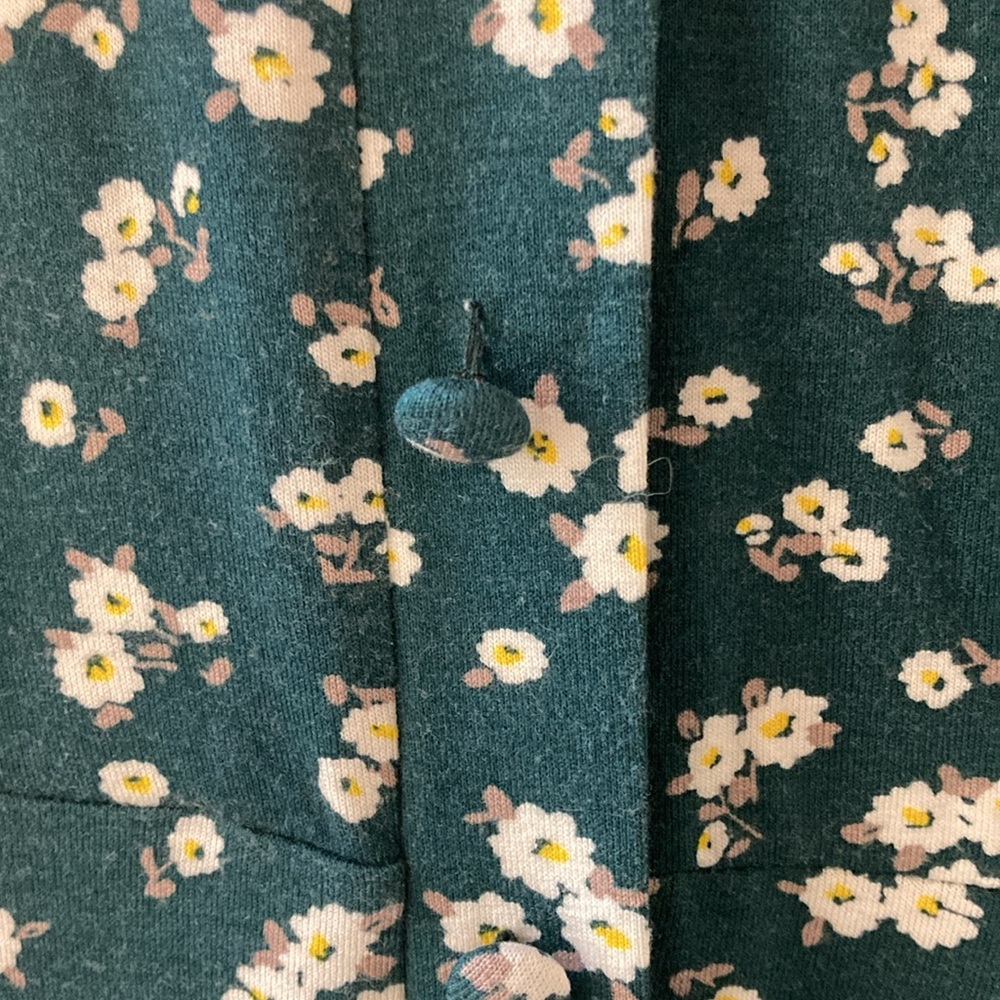 ASOS maxi dress- green floral - Picture 6 of 7